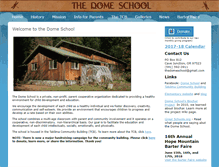 Tablet Screenshot of domeschool.org